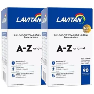 Imagem de KIT Multivitamínico Lavitan AZ Original Com 90 Comprimidos (2)