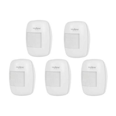 Imagem de Kit 5 Sensor Infravermelho Sem Fio Ivp 4000 Smart Intelbras