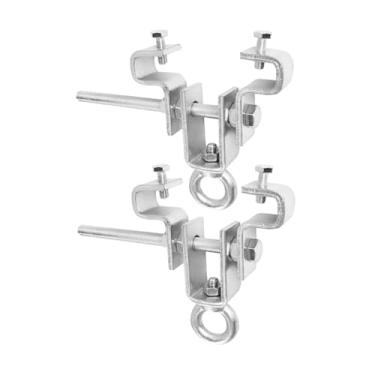 Imagem de menolana Grampos de para saco de pancadas de boxe, suportes de montagem de teto para serviços pesados, para treinamento de exercícios, fitness e