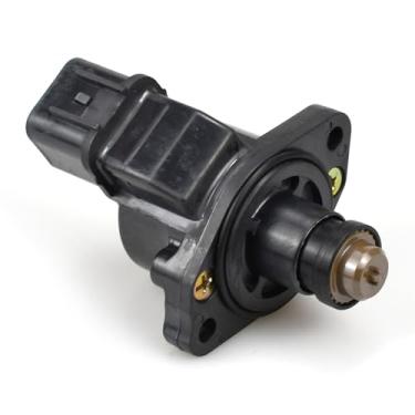 Imagem de VehiclePro Válvula de controle de ar ocioso E9T15372C MD619306, válvula de controle de ar ocioso de injeção de combustível compatível com Pajero Diamante Montero Sport