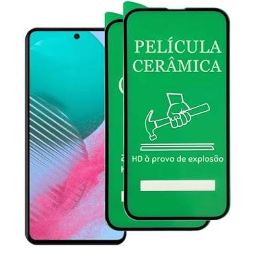 Imagem de Kit 2 Películas Cerâmica Premium Para Samsung Galaxy M54 Anti Riscos, Não Quebra e Alta Proteção