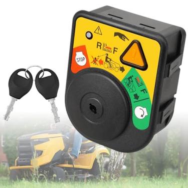 Imagem de RAMATA Interruptor de ignição 925-06119C com chave para Cub Cadet Parts XT1-LT42 XT1-LT46 XT2-LX42, John Deere, Troy Bilt TB30R TB42 TB46 MTD Craftsman Riding Lawn Mower Replace 725-04227 725-06119