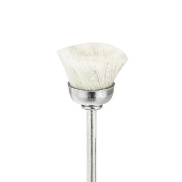 Imagem de Escova Copo de Crina para Motor Micro Retífica - Rei Dos Estojos, Crin