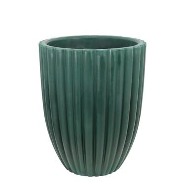 Imagem de Vaso Redondo Cacau 32 x 46 cm Antique Verde Vasart
