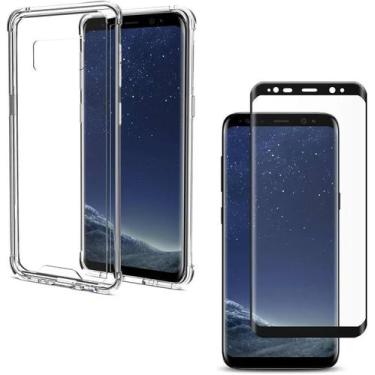 Imagem de Capa Capinha Anti Impacto + Película Premium Cerâmica 9D Samsung Galax