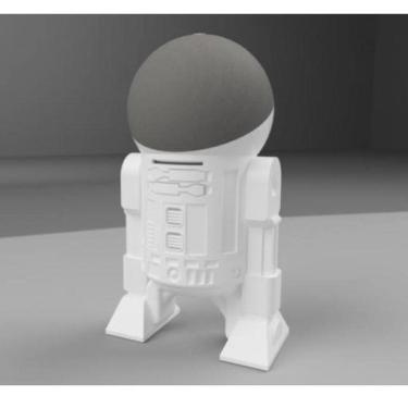 Imagem de Suporte Echo Dot 4 Alexa R2D2 Novidade
