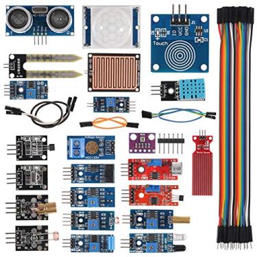 Imagem de Sensor Modules Kit for Arduino Raspberry, 22 in 1 Project Super Starter Kits for UNO R3 Nano V3.0 Mega 2560 Mega 328 Project Starter Kit