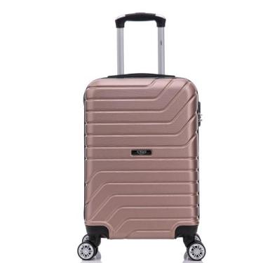 Imagem de Mala de Viagem Bordo rodas 360 ABS cadeado Embutido tripx, Rose