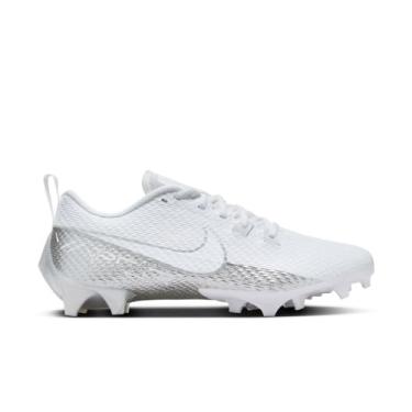 Imagem de Nike Chuteiras de futebol masculinas Vapor Edge Speed 360 2 moldadas (DA5455-102, branco/platina pura/prata metálica), Branco, 4