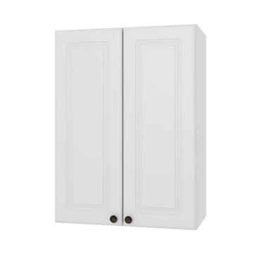 Imagem de Armário Aéreo 2 Portas 60cm Firenze Branco Indekes Branco
