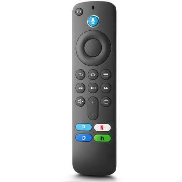 Imagem de Controle remoto de voz de substituição para TVs inteligentes TV Stick,
