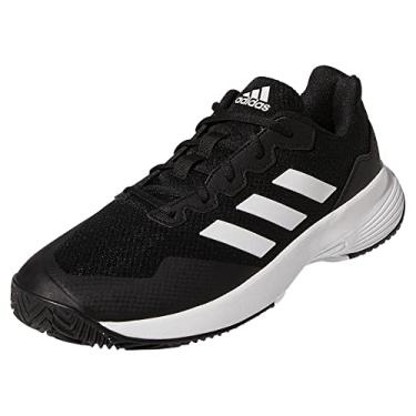 Imagem de adidas Tênis masculino Gamecourt 2, Preto/branco/preto, 43
