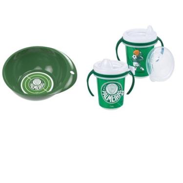 Imagem de Caneca E Tigela Times De Futebol Bebês Kit Refeição Plasútil