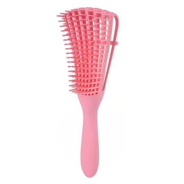 Imagem de Escova Pente Para Cabelo Cacheado Crespo Enrolado Polvo - Carisma