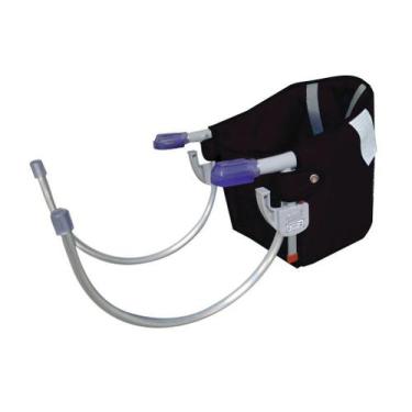 Imagem de Cadeira De Alimentação Do Bebê Para Mesa Dobrável Preto - Sapeca Kids