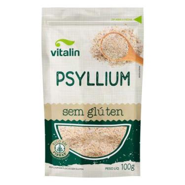 Imagem de Psyllium em Flocos Vitalin Sachê 100g