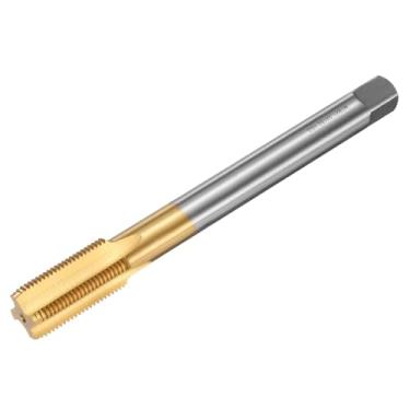 Imagem de uxcell Torneira de rosca métrica M18 x 1,5 H2 160 mm rosca reta rosca fresadora torneiras ferramenta de reparo de rosqueamento
