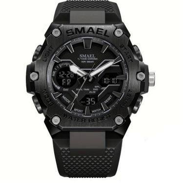 Imagem de Relógio Esportivo Masculino Duplo Display Digital A Prova D`água 5ATM