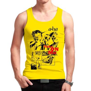 Imagem de Camiseta Regata A-HA banda new wave anos 80, exclusiva, unissex