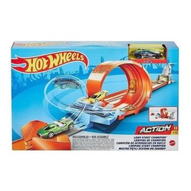 Imagem de Pista Hot Wheels Pistas De Campeonato De Looping - Mattel