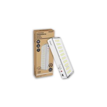 Imagem de Luminária De Emergência 30 Led Barra 1W 6000K Branca Ip20
