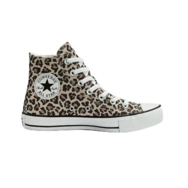 Imagem de Tênis Cano Alto All Star Converse Feminino Bege 36