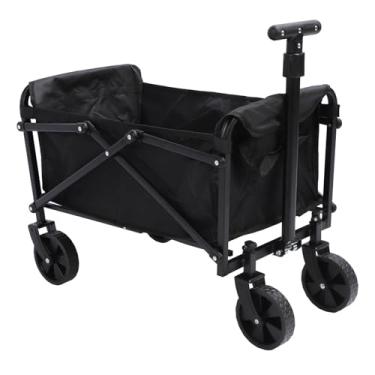 Imagem de RiToEasysports Carrinho Dobrável Com Rodas de 360 ​​°, Design de Dobragem Rápida, Grande Capacidade para Compras de Jardim de Supermercado, Pano de Oxford Durável, Alça Ajustável, Aplicações Versáteis