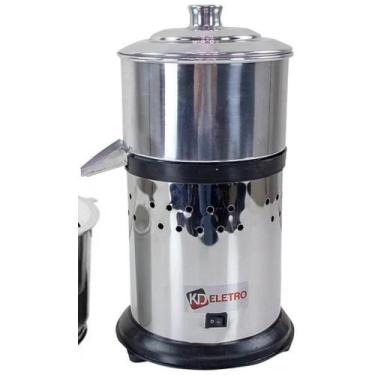 Imagem de Espremedor De Fruta Inox Pequeno Bica Alumínio 3L - Kd Eletro