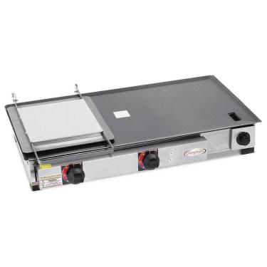 Imagem de Chapa Sanduicheira a Gás Itajobi com Prensa e Gaveta 80x43 cm