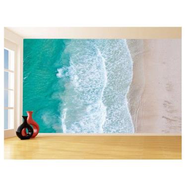 Imagem de Papel Para Piso De Porcelanato Liquido Praia 3,5M Flr35