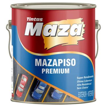 Imagem de Tinta Piso Premium Acrílica 3,6L Cores Alto Rendimento Maza 