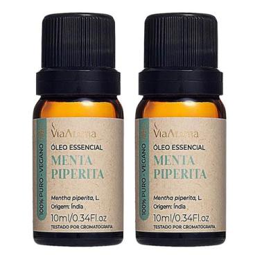 Imagem de Óleo Essencial De Menta Piperita Via Aroma 2unidades