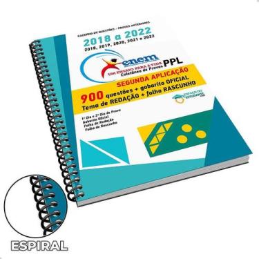 Imagem de Apostila ENEM PPL - 900 Questões de Provas de 2018 a 2022 + Gabarito O