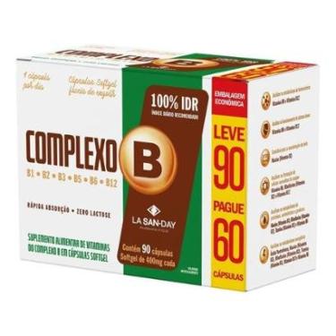 Imagem de Complexo B 90 Cápsulas La San Day-Unissex