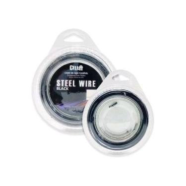 Imagem de Empate De Aço Black Celta Steel Wire 10m - 200 Libras / 90,7kg