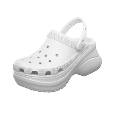 Imagem de Crocs – Sandália Classic Bae Clog, Branco, 6