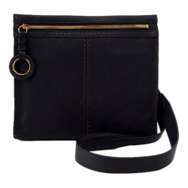 Imagem de Austin Bolsa transversal média em couro granulado - preta