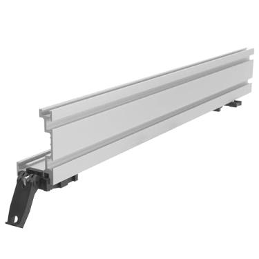 Imagem de Cerca de alumínio multimontagem ProGrip – Serra de fita ajustável e cerca de prensa de broca com trava tripla de came, braçadeira de borda reta e bloco de parada para perfuração repetitiva e