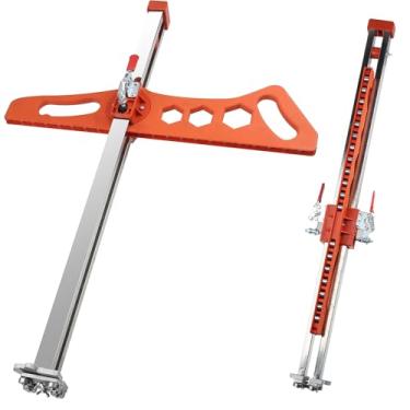 Imagem de Ferramenta de corte de drywall, cortador de folhas dobrável de 1,5 a 60 cm, adequado para placas de gesso com espessuras de 1/10.2 cm e 3/20.3 cm e 1/5.1 cm