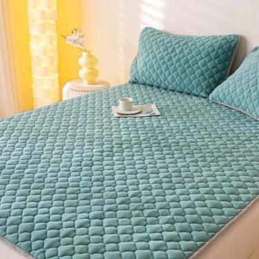 Imagem de Almofada de colchão quente de tamanho único, almofada de colchão grosso, cobertor, cor 6, almofada de colchão de inverno, almofada de colchão futon elegante (cor 4, 90 * 200 cm)