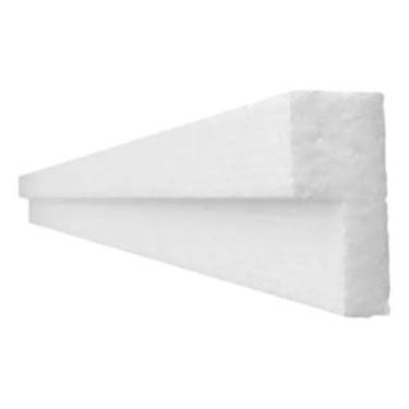 Imagem de Moldura Roda Teto Isopor Sanca Kit com 15 Metros 7cm de face - Modelo 