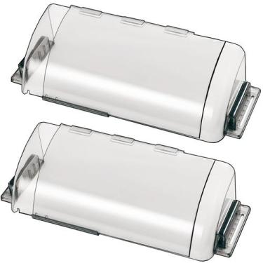 Imagem de Defletor de ventilação Wea&Hea ajustável de 9 a 15, transparente, paco