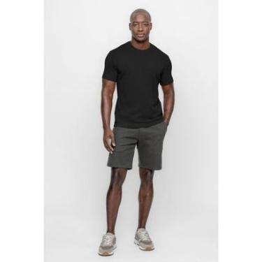 Imagem de Camiseta King&Joe Travel Pack Malha Dupla preta-Masculino