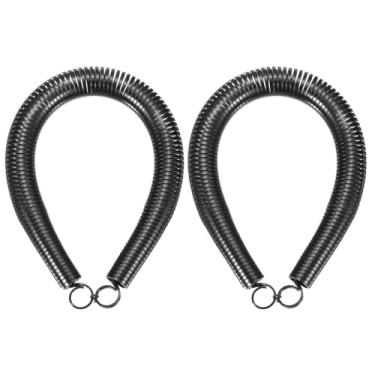 Imagem de HARFINGTON 2 peças de dobrador de tubo de mola de PVC 26,8 mm OD 450 mm de comprimento tipo B mola de dobra de tubo para dispositivos de dobra de tubos em energia hidráulica doméstica, preto