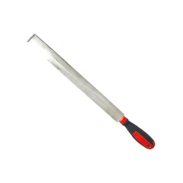 Imagem de SFREYA Raspador plano de titânio, ferramentas não magnéticas de ressonância magnética, leve, alta resistência, anticorrosão, durável, forjado a gota, grau industrial, T1112 (30 x 200 mm)