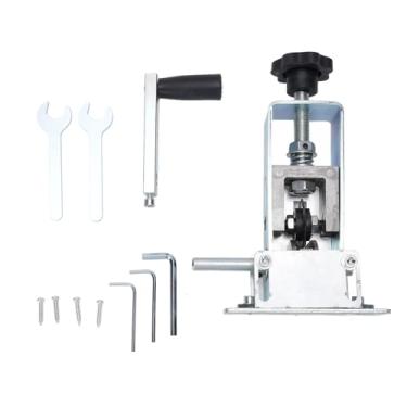 Imagem de YWBL-WH Máquina de Descascar Fio Manual, Ferramenta de Descascador de Fio Com Manivela de Liga de Aço para de Cobre de 0,04-1 pol., Descascador Portátil Alimentado por Broca para Profissionais e