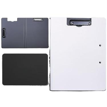 Imagem de Prancheta com Capa - Pasta Organizadora para Documentos, Material de Escritório Essencial para Arquivo e Apresentações(branco 5421E)