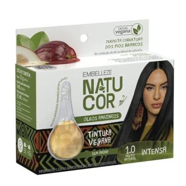 Imagem de Tintura Natucor Sem Amônia 1.0 Preto Natural