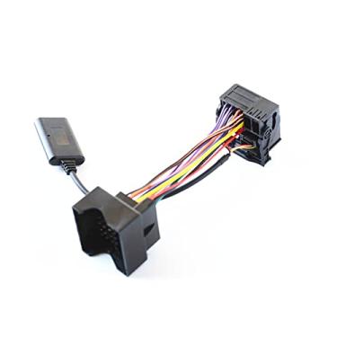 Imagem de MOUDOAUER 1 x Módulo adaptador Bluetooth para carro rádio estéreo adaptador de cabo auxiliar para BMW E46 E53 série 3