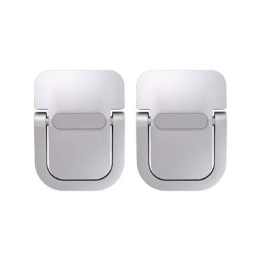 Imagem de Suporte para laptop portátil, mini suporte autoadesivo para mesa, 2 peças